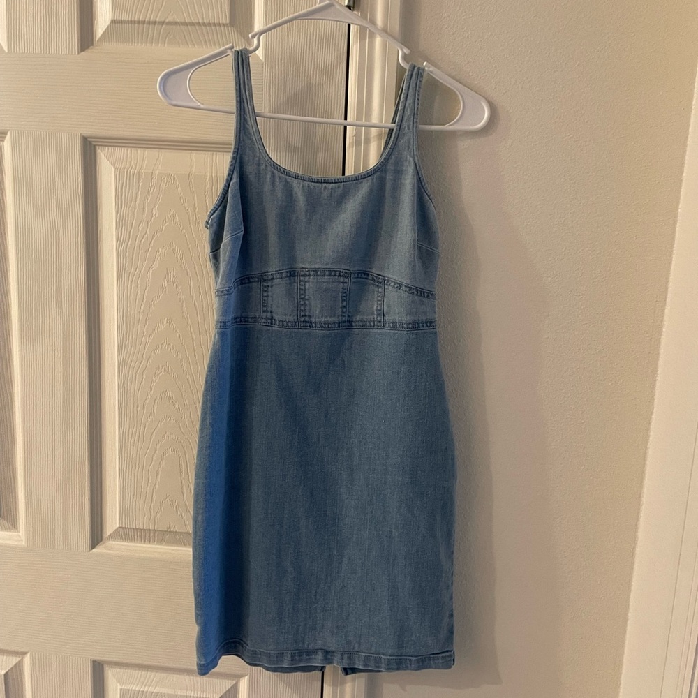Denim Sleeveless Dress